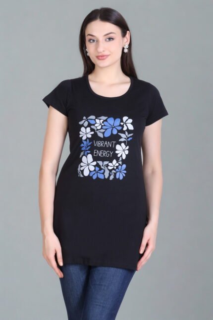 Ladies Printed Long Top